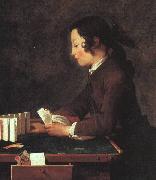 jean-Baptiste-Simeon Chardin, The House of Cards